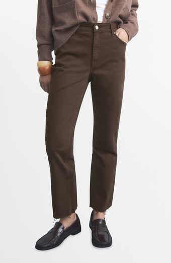 Sienna Raw Hem Crop Flare Jeans