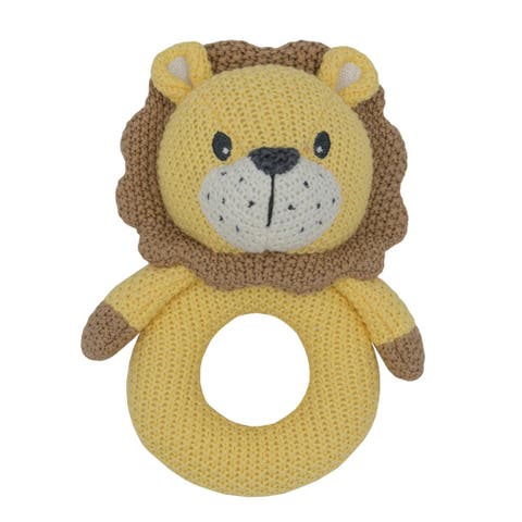 Whimsical Knit Rattle - Noah Giraffe