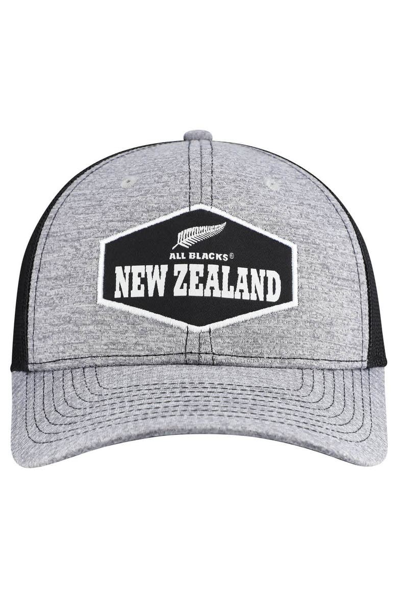 Men's '47 Gray All Blacks Generic Mass Rodeo Patch Trucker Adjustable Hat, Alternate, color, Gray