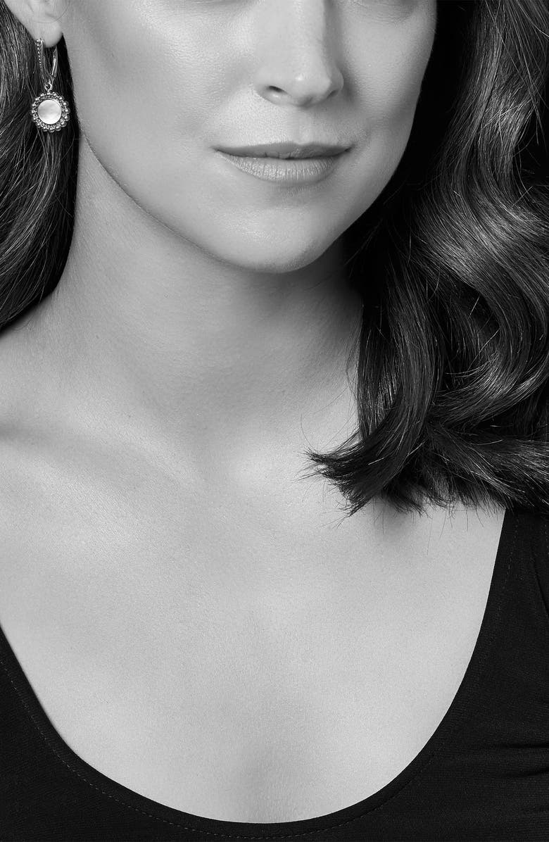 LAGOS Maya Blue Ceramic Drop Earrings, Alternate, color,