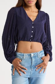 FRNCH Nydia Woven Top