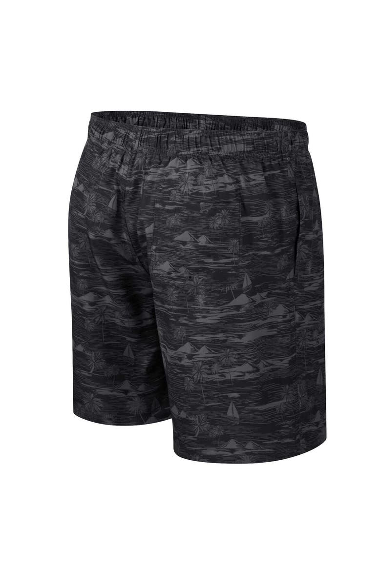Men's Colosseum Black UCF Knights Ozark Swim Shorts, Alternate, color, Black