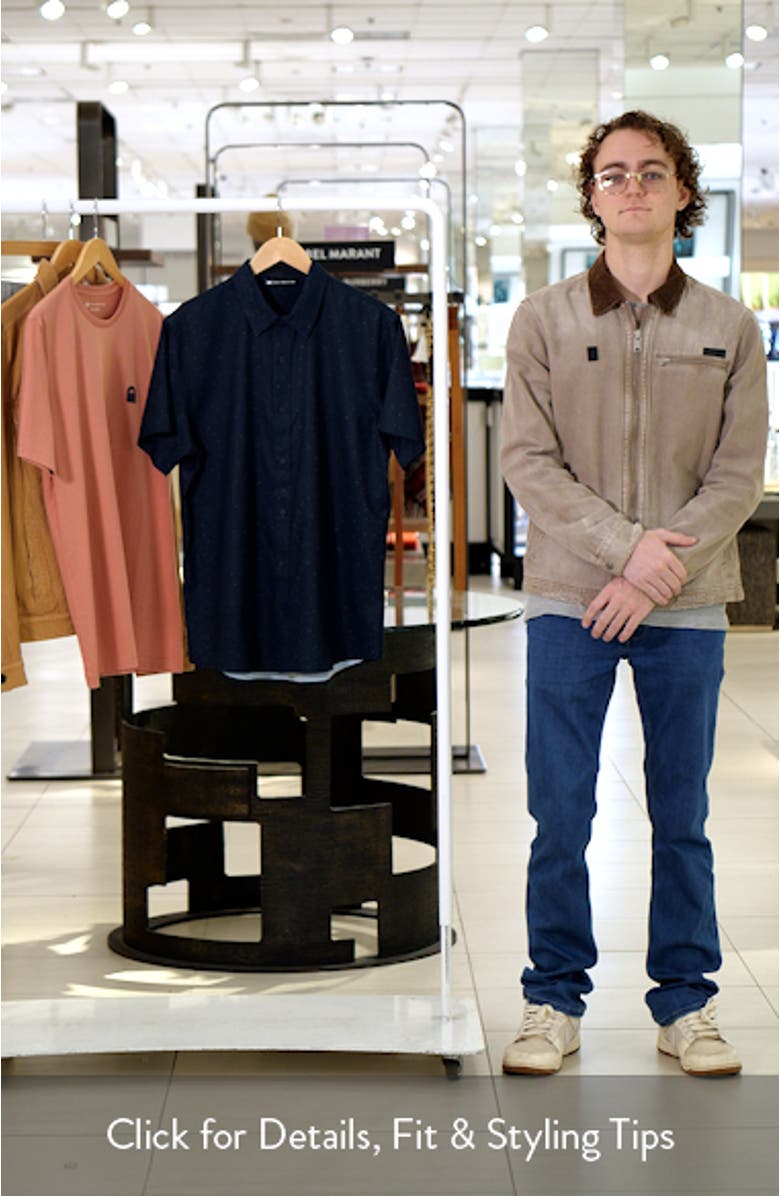 Techwoven Chartered Short Sleeve Performance Button-Up Shirt, sales video thumbnail