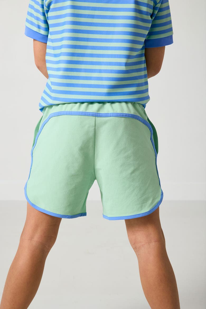 Boys Retro Super Short Lined, Alternate, color, Palm Green