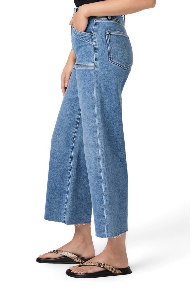 Anessa Crop Wide Leg Jeans, Alternate, color, VERITAS