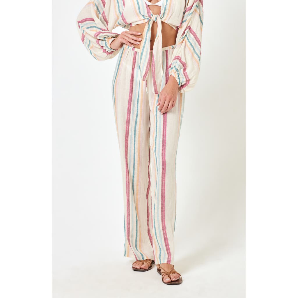 L*space Lspace Lily Cover-up Pants In Multi
