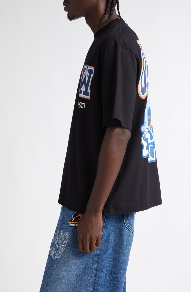 Off-White Wiz Skate Cotton Graphic T-Shirt, Alternate, color, 