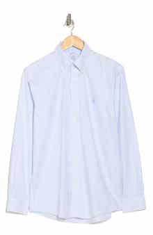 Brooks Brothers Non-Iron Plaid Cotton Stretch Oxford Button-Down Shirt
