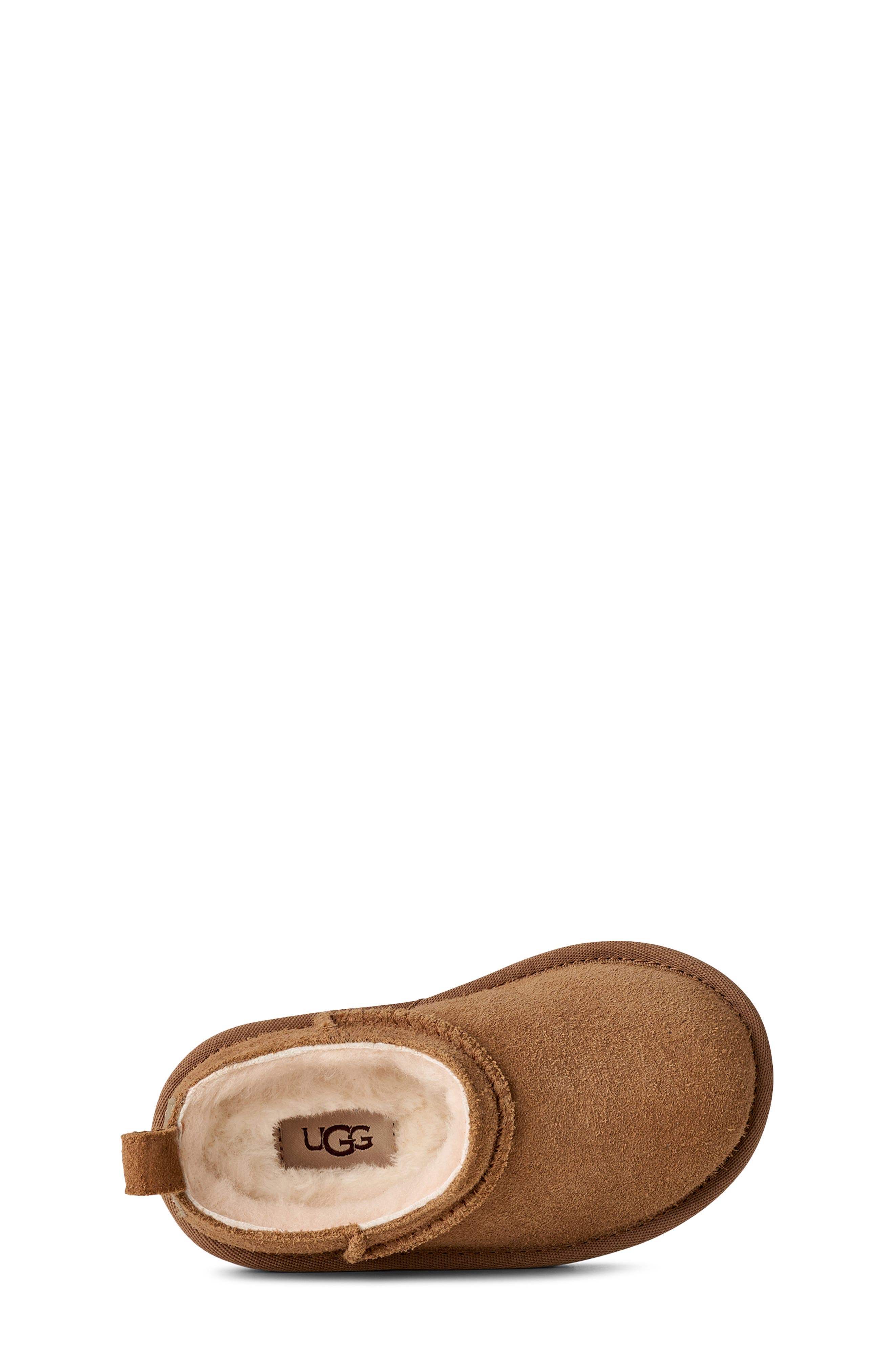 UGG<sup>®</sup> Kids' Classic Micro Boot, Alternate, color, Chestnut