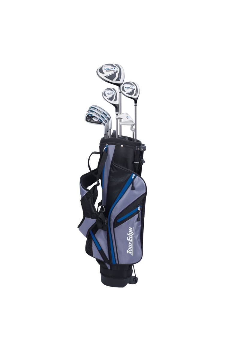 Right Hand Tour Edge Hot Launch 11-14 yrs Blue Junior Golf Set - Royal / Right Hand, Main, color, Black