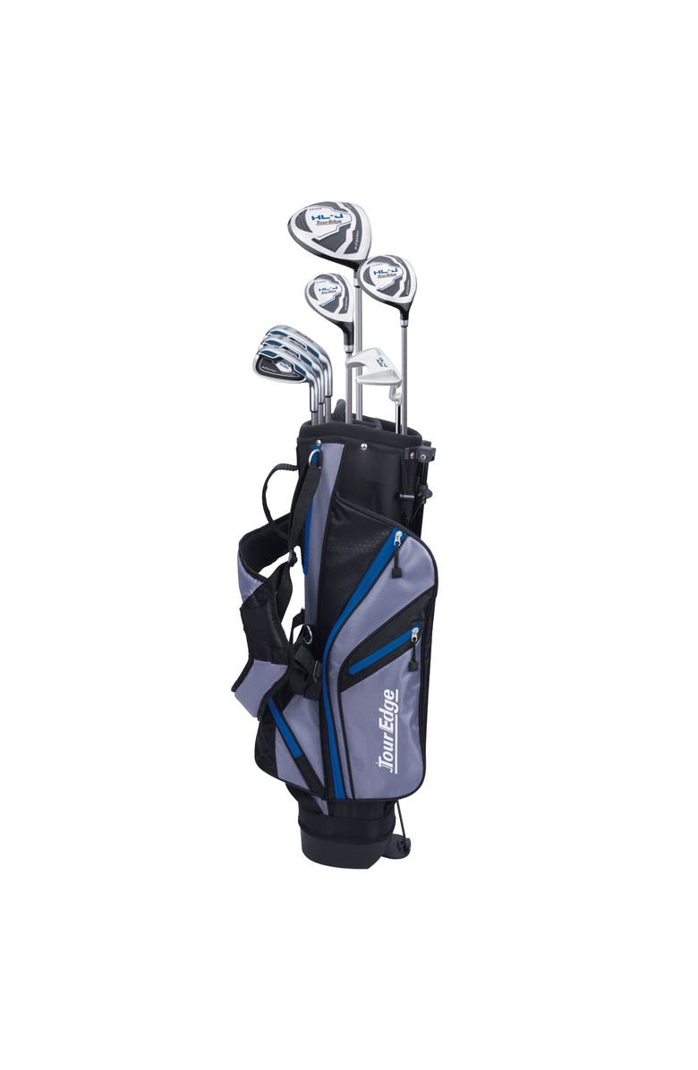 Tour Edge Right Hand Tour Edge Hot Launch 11-14 yrs Blue Junior Golf Set - Royal / Right Hand, Main, color, Black