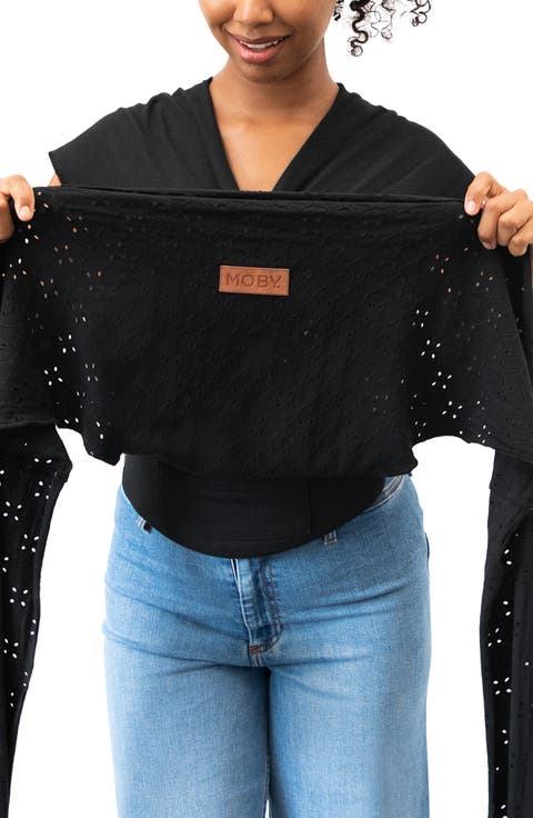 Embroidered Eyelet Easy-Wrap Baby Carrier
