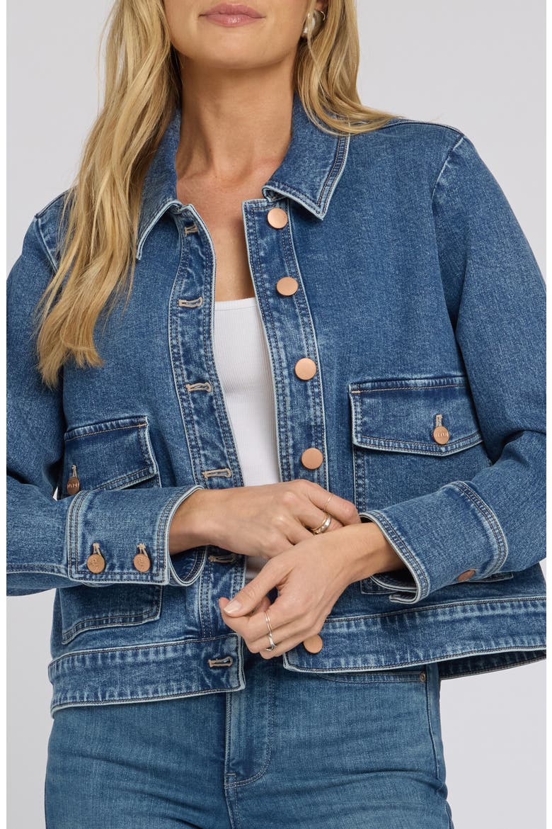 Denim Jacket, Main, color, SALTON