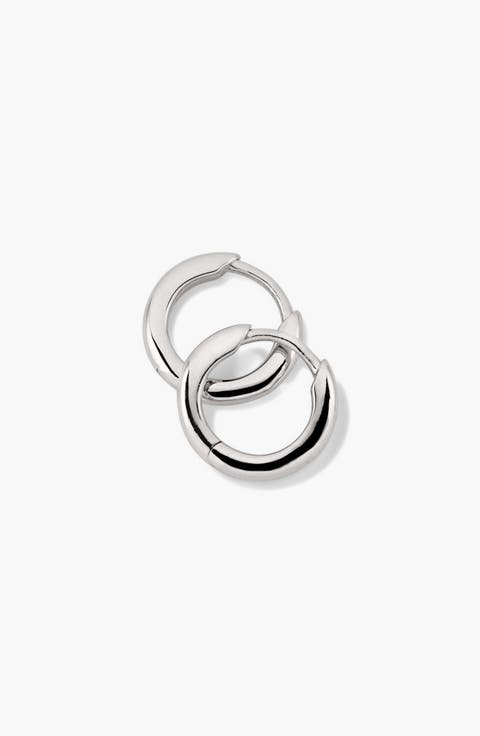 Tube Huggie Hoops