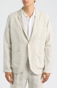 ALEX CRANE Alta Linen Blazer
