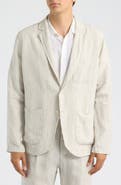 ALEX CRANE Alta Linen Blazer