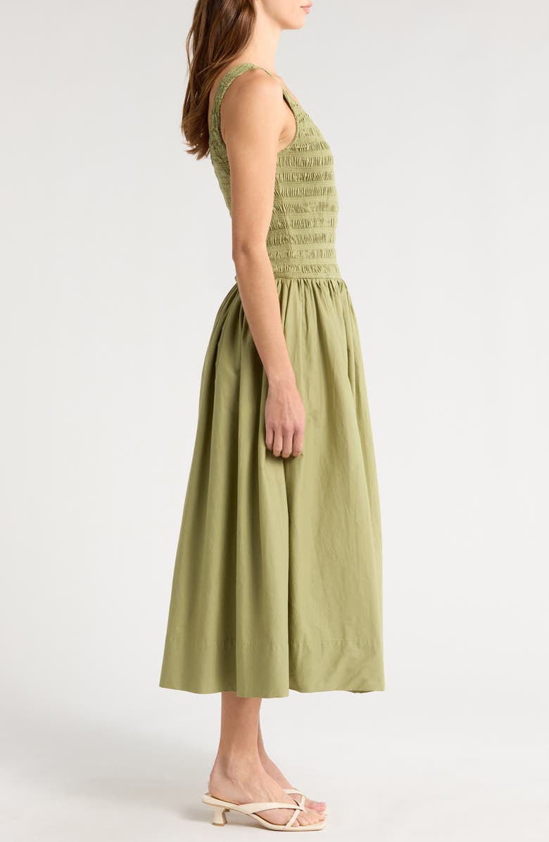 Pistola Alessia Smocked Drop-Waist Dress, Alternate, color, 