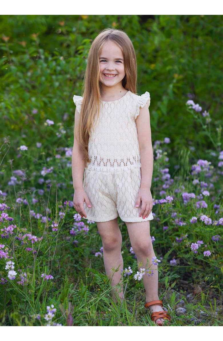 Mabel + Honey Capri Cutie Two Piece Set, Alternate, color, Ivory