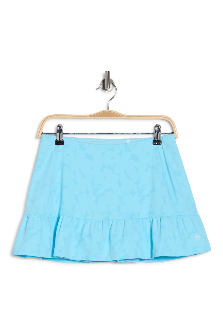 Floral Jacquard Activewear Skort, Alternate, color, CASTAWAY