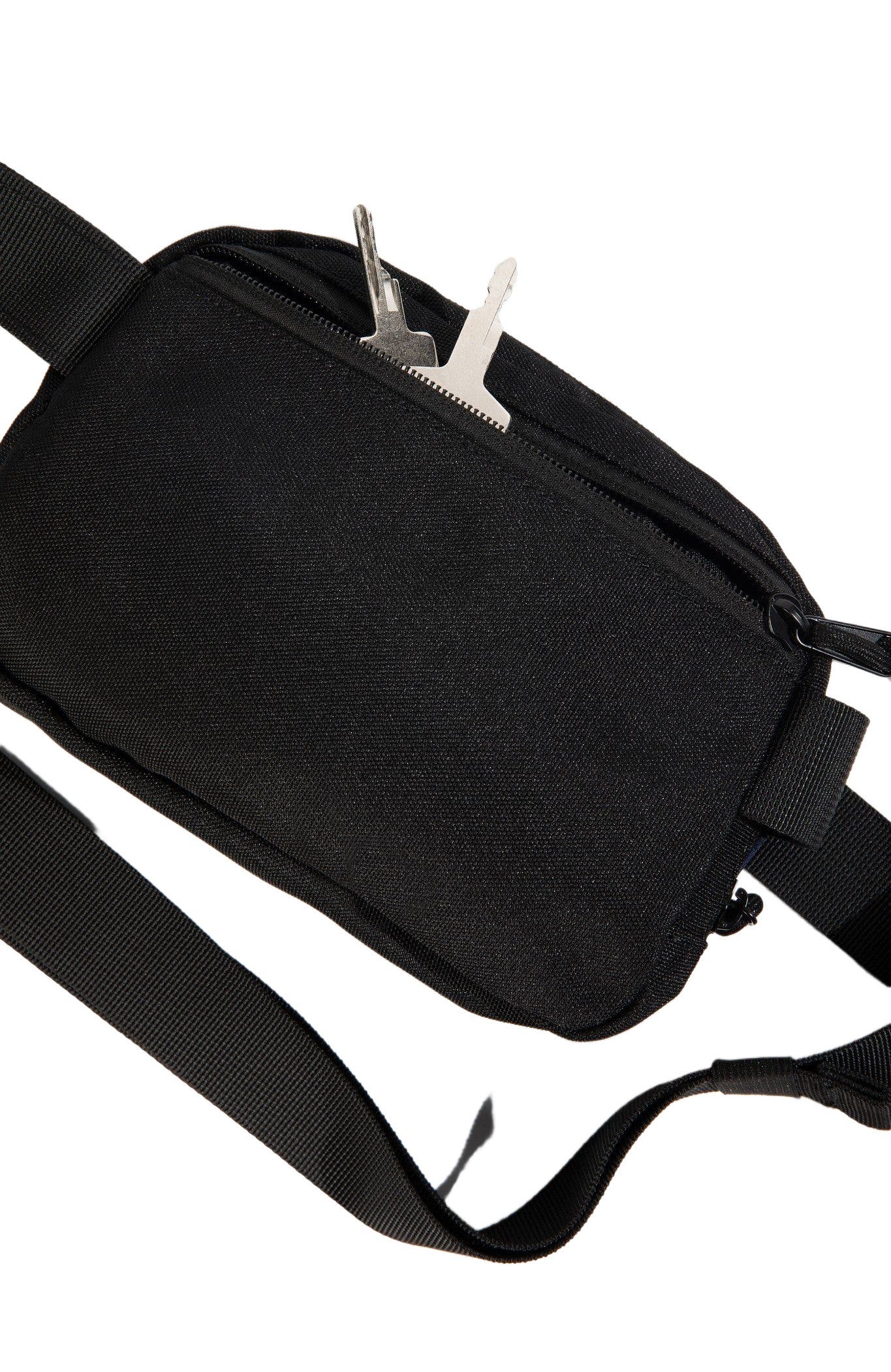 United By Blue (Re)volution 1L Belt/Sling Bag, Alternate, color, Black