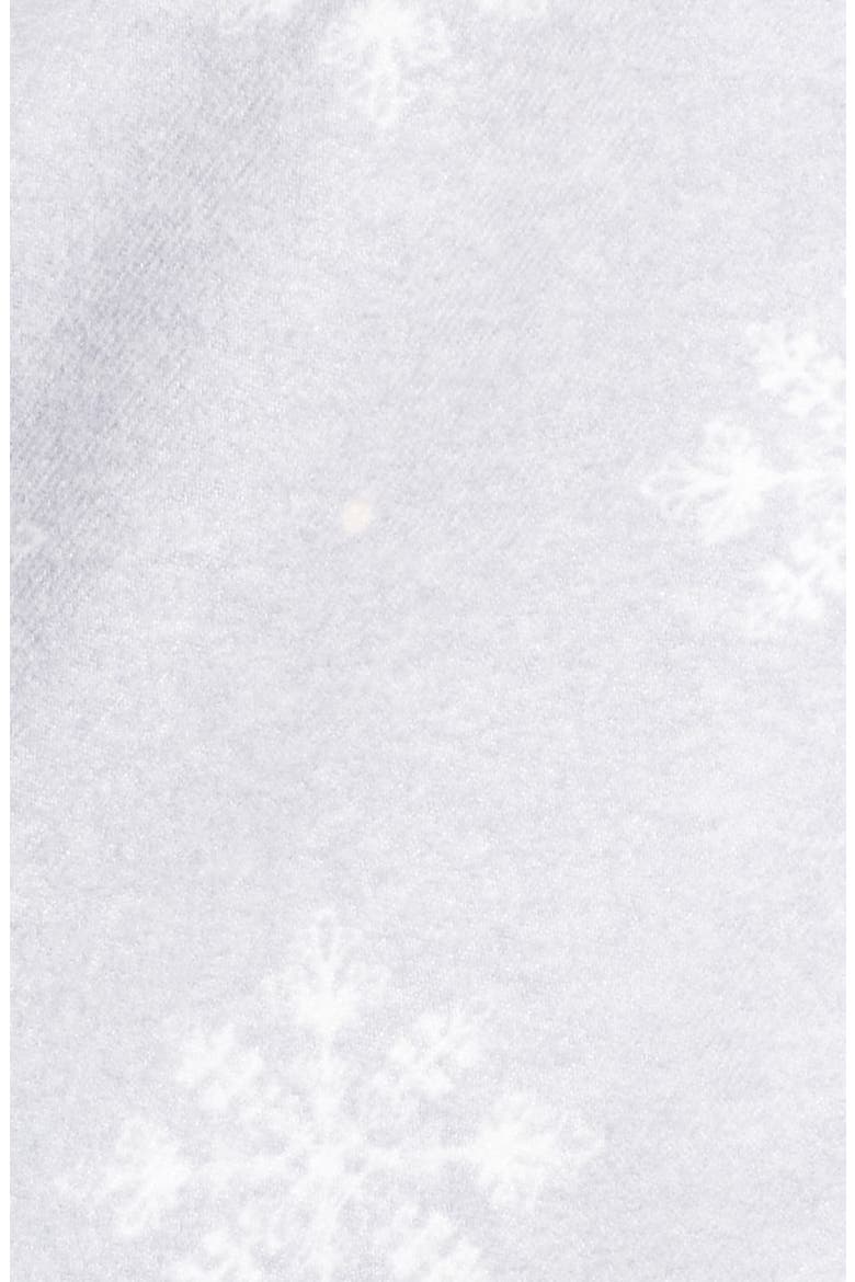 Lingerie Starlight Flannel Pajamas, Alternate, color, GREY STEEL HTHER SNOW CRYSTALS