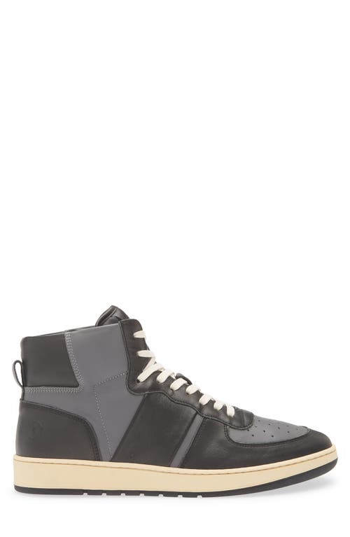Collegium Pillar Destroyer High Top Sneaker In Gray