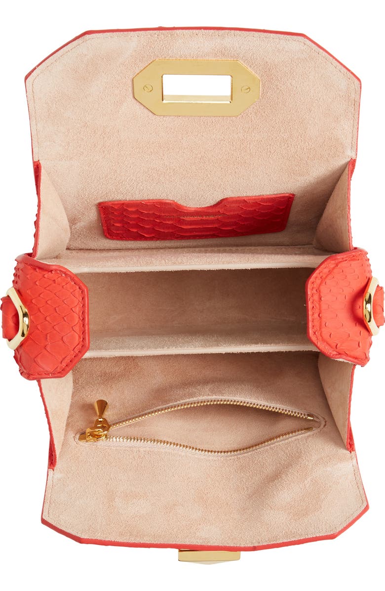 McQueen Alexander McQueen Box Bag 16 Genuine Python Shoulder Bag, Alternate, color,