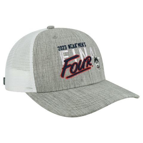 Heather Gray UConn Huskies 2023 NCAA Men's Basketball Tournament March Madness Final Four Trucker Adjustable Hat