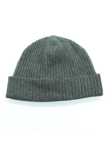 Portolano Cashmere Beanie In Green