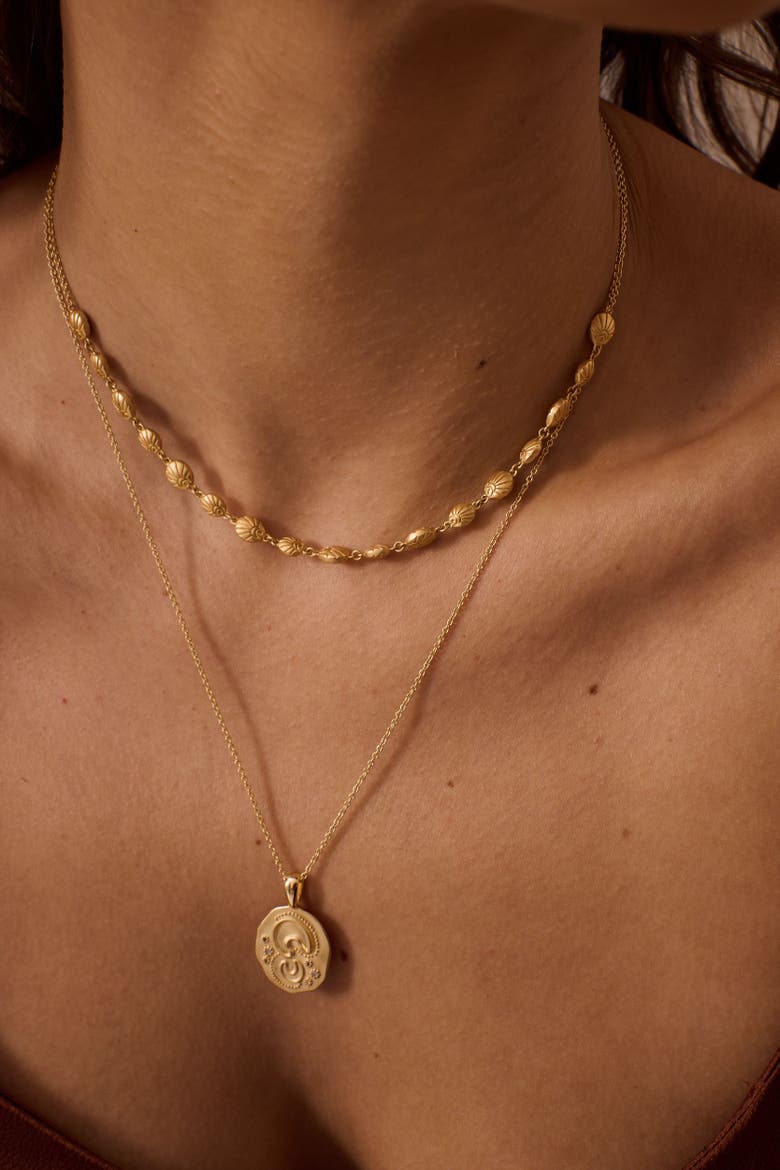 Nurturer Necklace, Alternate, color, Yellow Gold