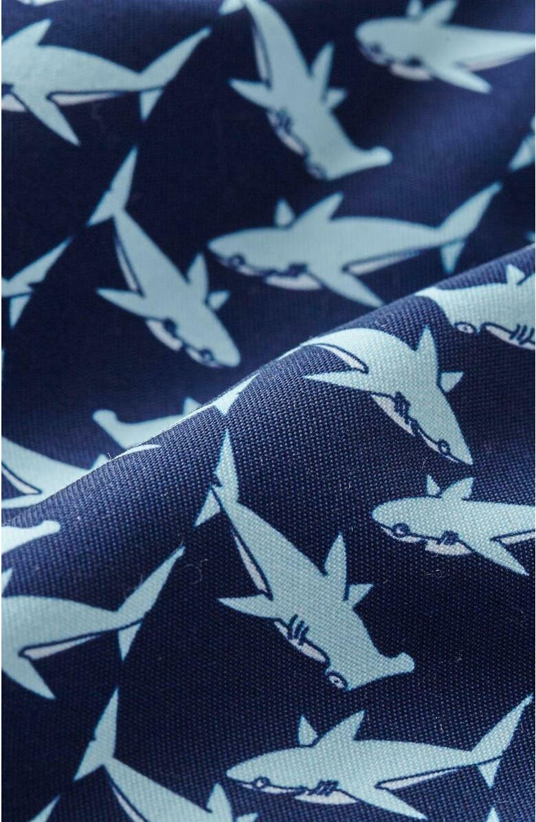 Vilebrequin Kids' Net Sharks Swim Trunks, Alternate, color, 