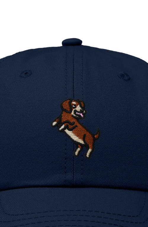 DALIX DALIX DACHSHUND EMBROIDERED DAD CAP