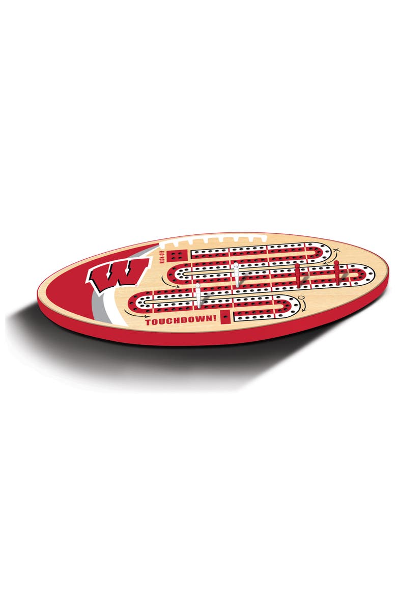 Wisconsin Badgers Cribbage, Alternate, color, Multicolor
