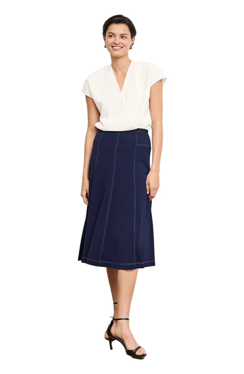 M.M.LaFleur Shannon Twirl Skirt - Italian Jersey, Main, color,