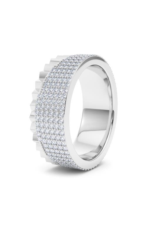 Hautecarat 50/50 Fluted Lab Grown Diamond Ring