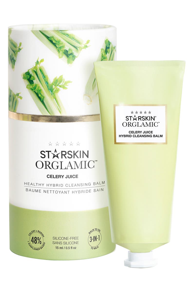 Starskin Orglamic<sup>™</sup> Celery Juice Healthy Hybrid Cleansing Balm, Main, color, 
