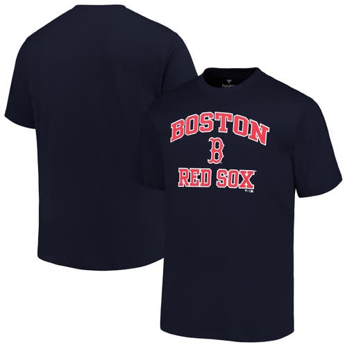 Profile Navy Boston Red Sox Big & Tall Heart & Soul T-shirt