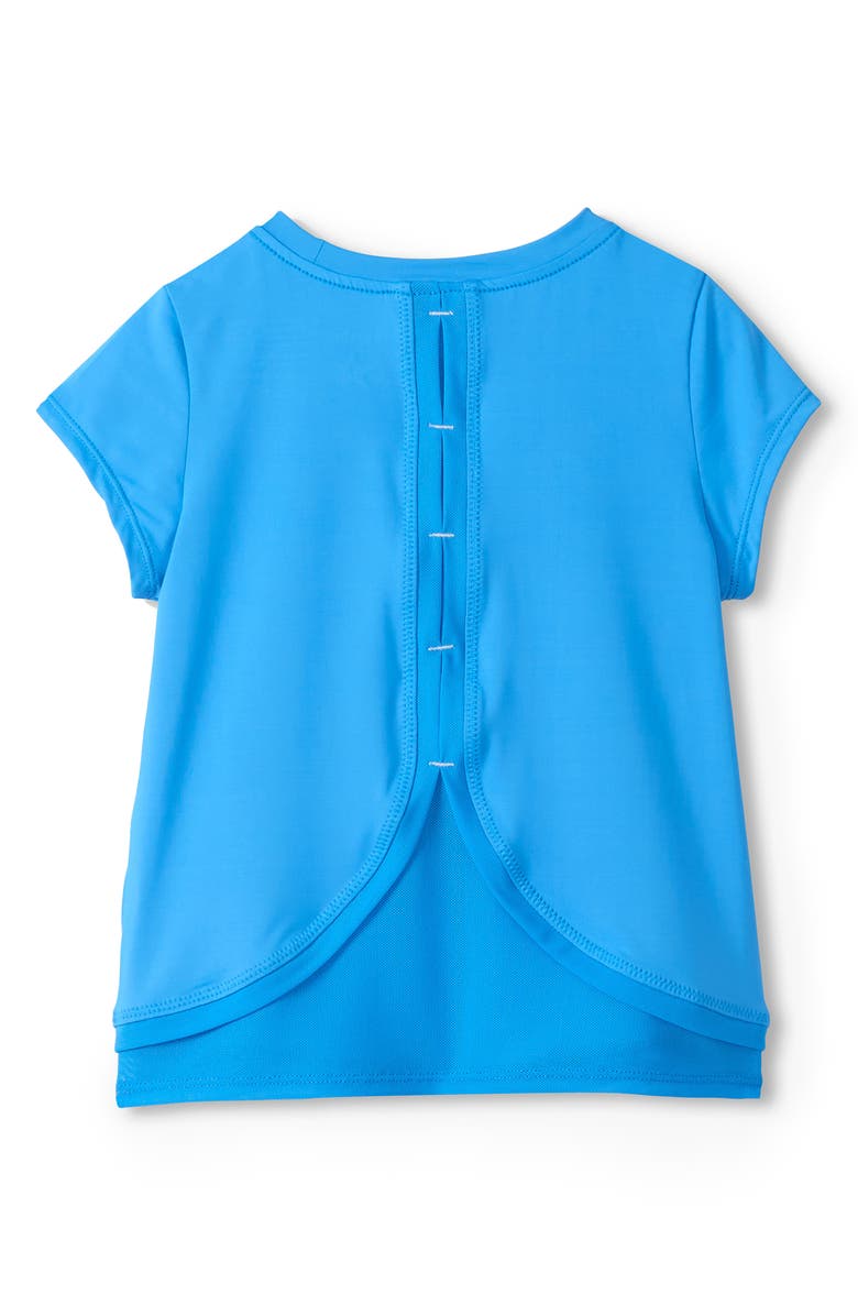 Hatley Kids' Mesh Accent T-Shirt, Alternate, color, Blue