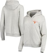 Nike Women's Nike Heathered Gray Texas Longhorns Varsity Fleece Full-Zip Hoodie