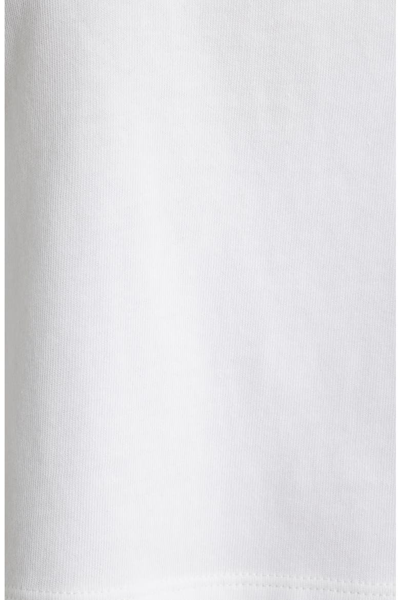 The Boxy Crop T-Shirt, Alternate, color, WHITE