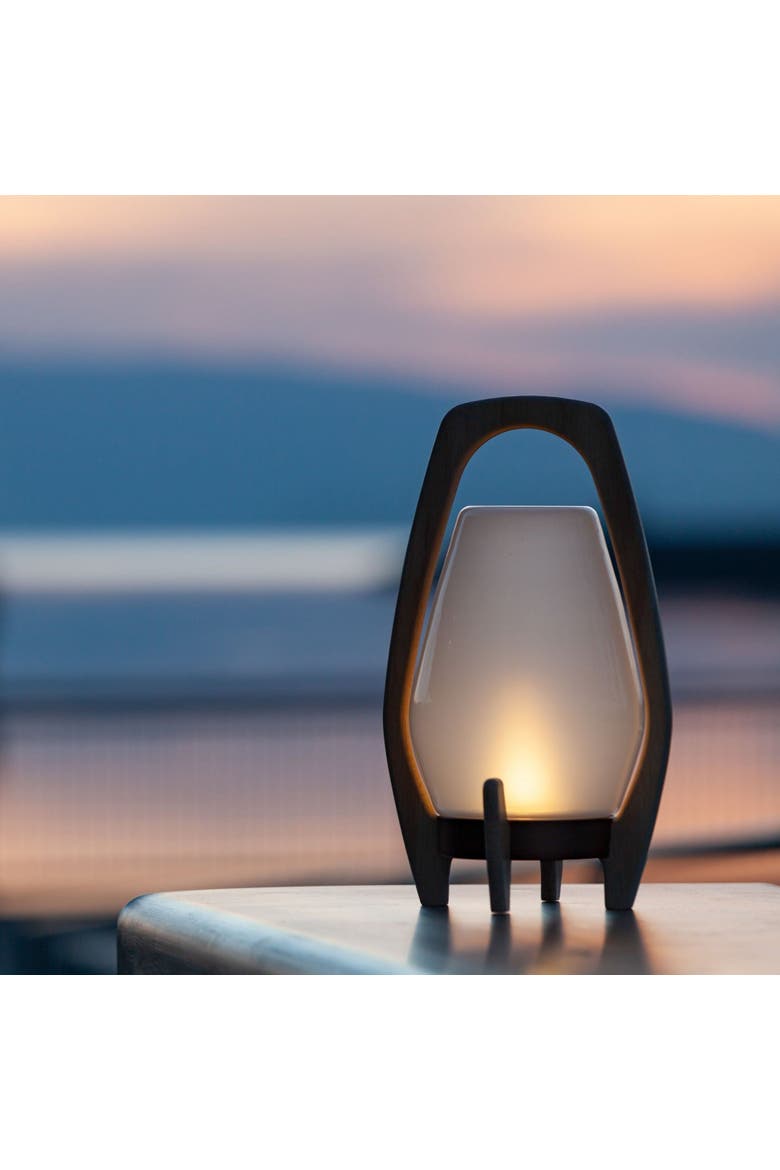 Drifter Lantern - Rechargeable Glass LED Lanterns, Alternate, color, Beige