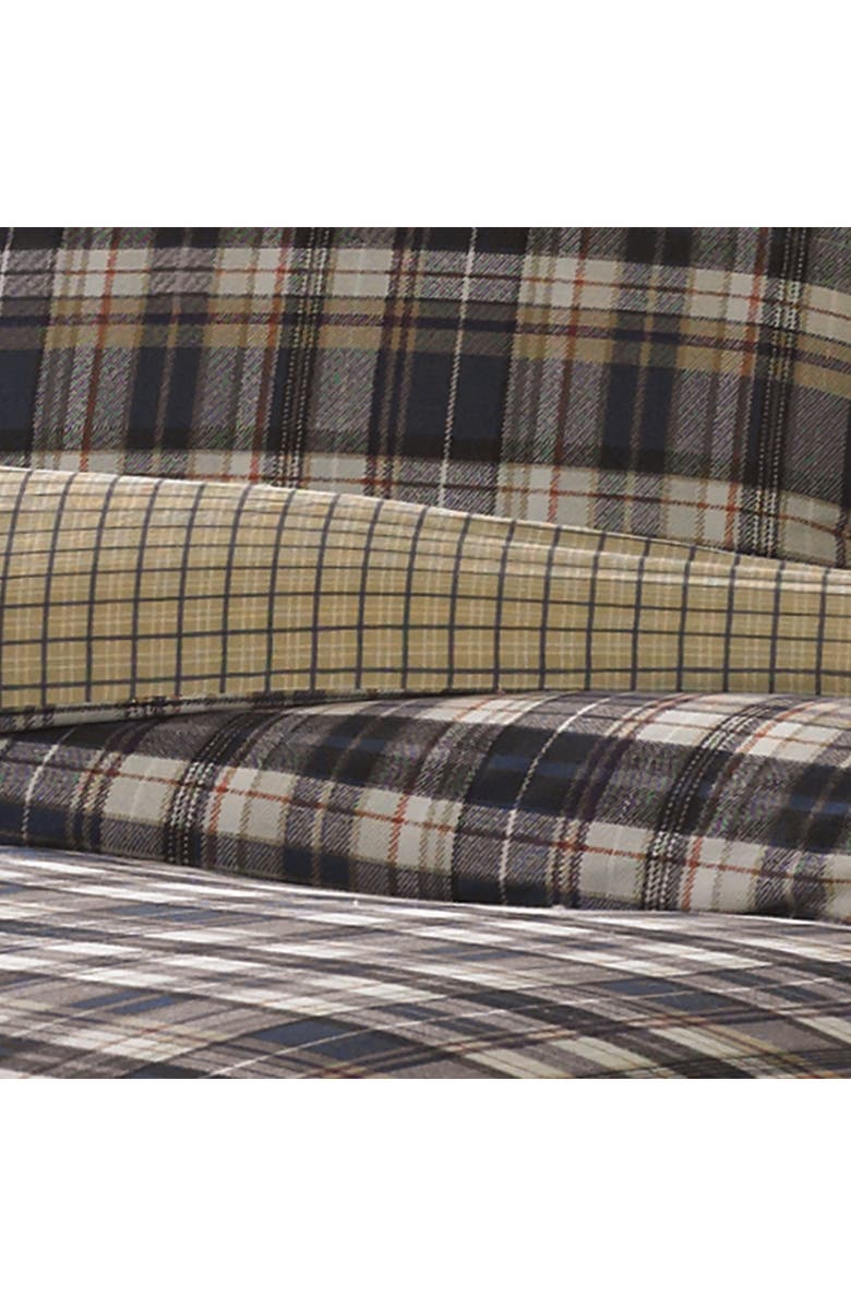 Eddie Bauer Port Gamble Twin Comforter & Sham Set, Alternate, color, Dusted Indigo