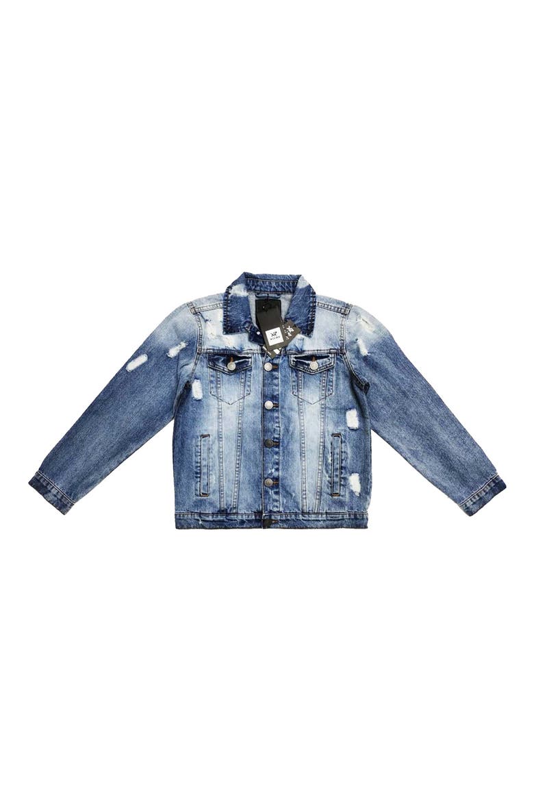 Kids' Denim Jacket, Main, color, MEDIUM BLUE