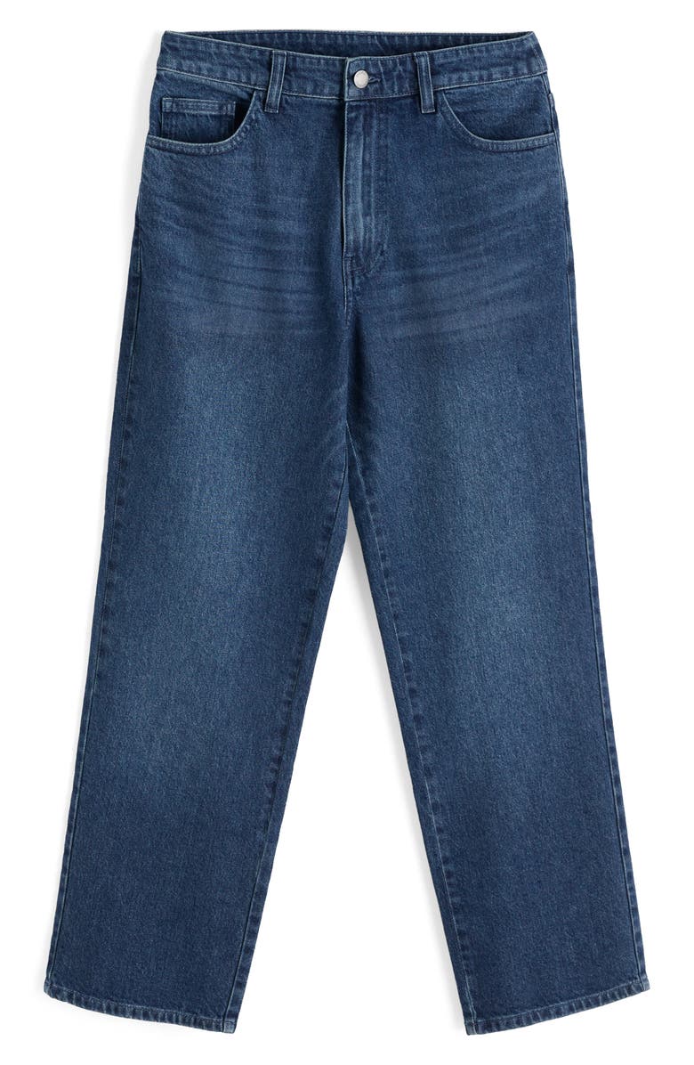 Seasalt Cornwall Penwith Ankle Straight Leg Jeans, Alternate, color, Mid Wash