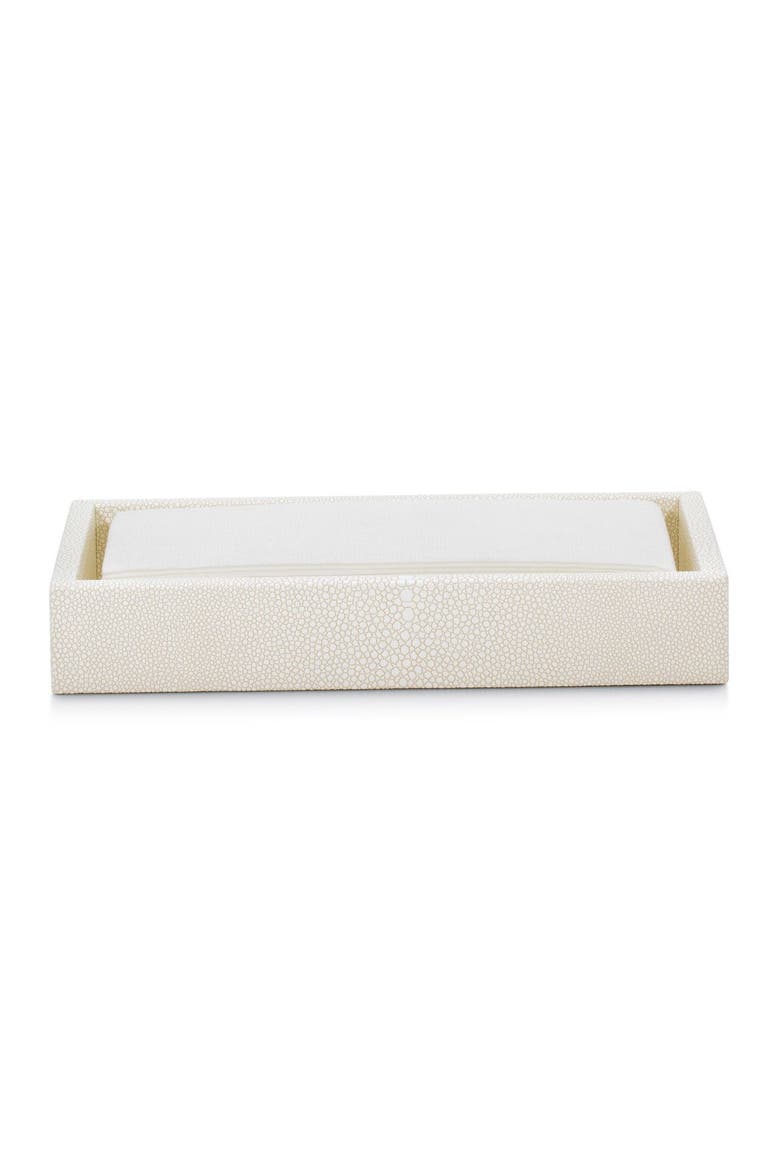 Raye Ivory Towel Tray, Alternate, color, IVORY