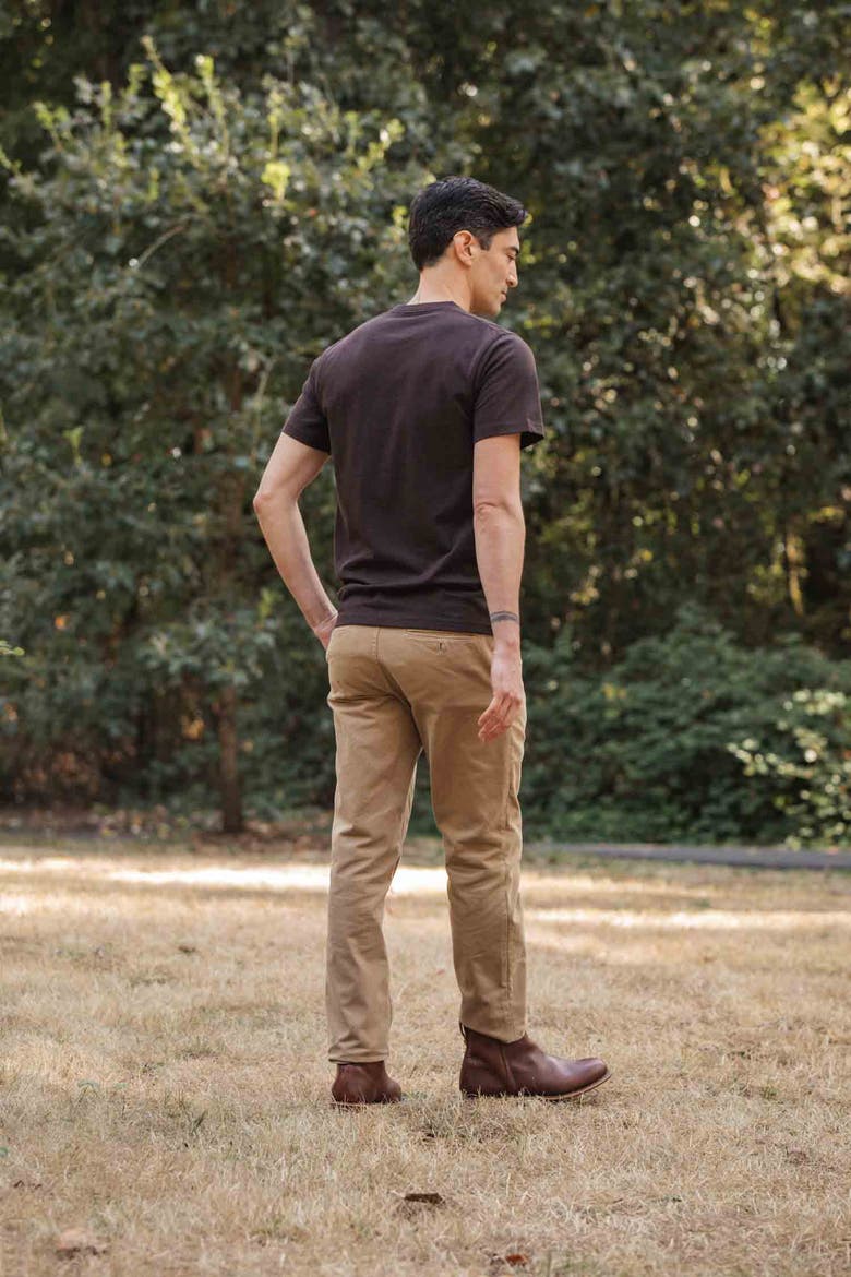 Recycled Pocket Tee, Alternate, color, Truffle