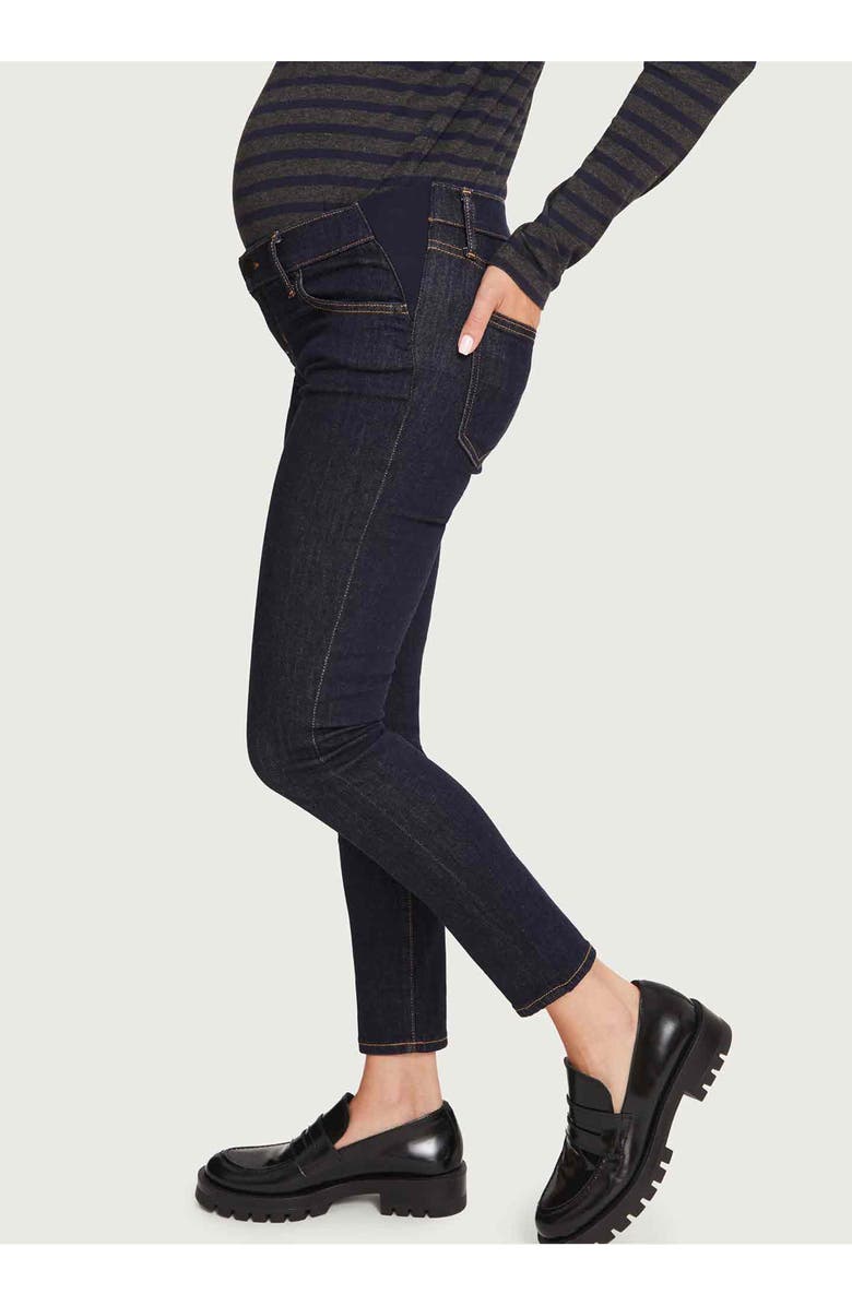 HATCH Collection The Slim Maternity Jean, Main, color, Rinse