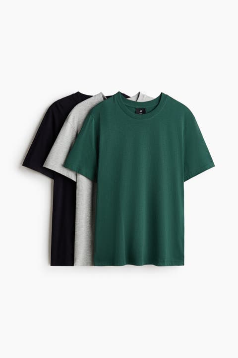 3-pack Regular Fit T-shirts