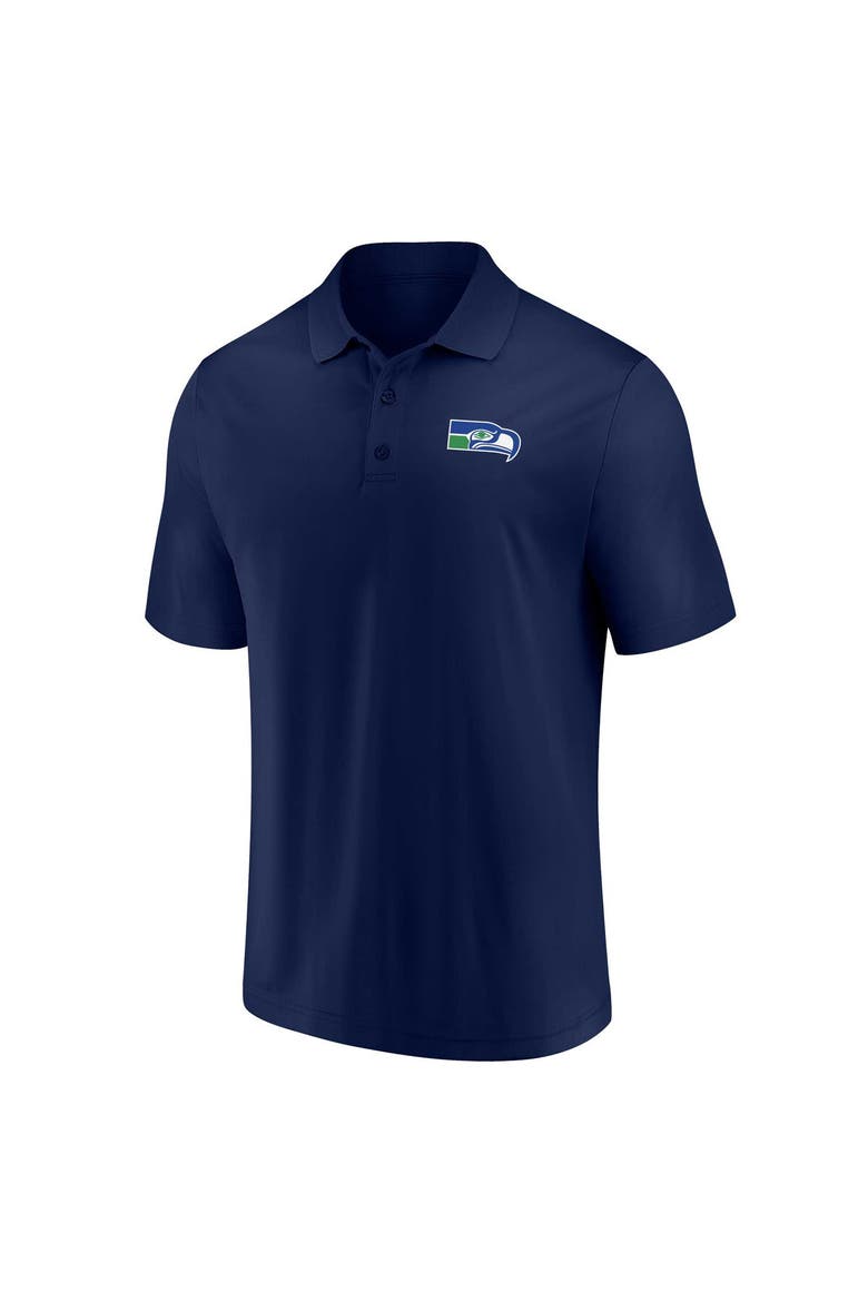 Men's Fanatics Branded College Navy Seattle Seahawks Component Polo, Alternate, color, Navy