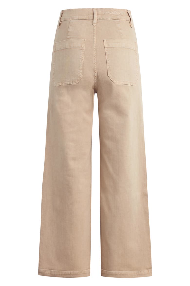 The Mischa Super High Waist Wide Leg Jeans, Alternate, color, FRENCH OAK
